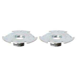 Jet 552113 5/8" Hole x 2" O.D. Adaptors (Pair) for 10" and 12" Bench Grinder Wheels