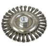 Jet 553302 6K123-T 6 x 12 x 58-11NC Knot Wire Wheel Threaded Jet 553302 6K123-T 6" x 1/2" x 5/8-11NC Knot Wire Wheel Threaded