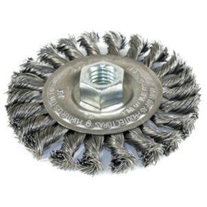 Jet 553327 4 x 1/2 x 5/8-11NC Knot Wire Wheel Threaded
