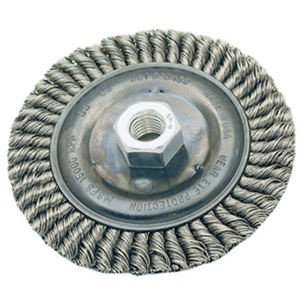 Jet 553432 4 x 1/4 x 5/8-11 NC Stringer Bead Brush Jet 553432 4 x 1/4 x 5/8-11 NC Stringer Bead Brush