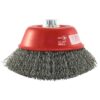 Jet 553502 CC520T 5 x 58-11 NC HCS Crimped Wire Cup Brush Jet 553502 CC520T 5" x 5/8-11 NC HCS Crimped Wire Cup Brush