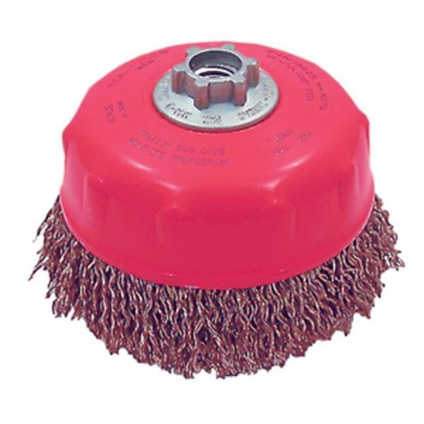 Jet 553507 4 x 5/8-11NC Premium Crimped Wire Cup Brush