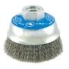 Jet 553518 3 x 5/8-11NC Stainless Crimped Wire Cup Brush Jet 553518 3 x 5/8-11NC Stainless Crimped Wire Cup Brush