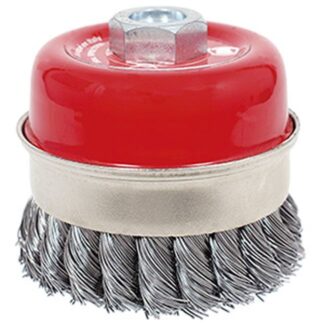 Jet 553606 3-1/2 x 5/8-11NC Knot Banded Cup Brush