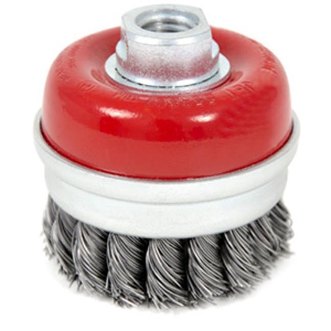 Jet 553607 3 x 5/8-11NC Knot Banded Cup Brush