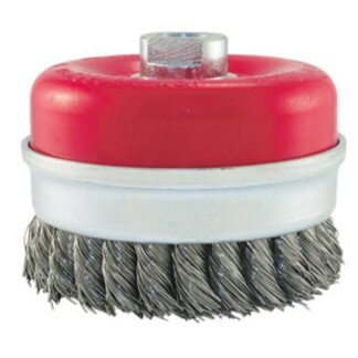 Jet 553652 4 x 5/8-11 NC Knot Banded Cup Brush