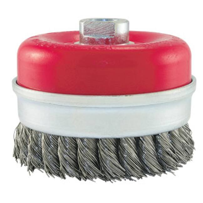 Jet 553655 5 x 5/8-11 NC Knot Banded Cup Brush