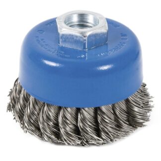 Jet 553683 CK3201-SST 3" x 5/8-11 NC Stainless Knot Twisted Cup Brush