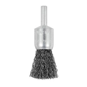 Jet 553712 1/2 x 1/4" Shaft Mounted Crimped End Brush