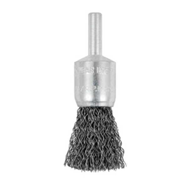 Jet 553712 1/2 x 1/4" Shaft Mounted Crimped End Brush