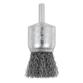 Jet 553716 E100-12 1" x 1/4" Shaft Mounted Crimped End Brush