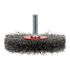 Jet 553735 ER300-12 3" x 1/4" Shaft Mounted Crimped Radial End Brush