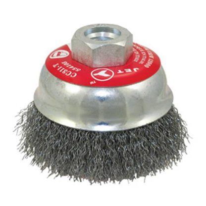 Jet 554105 3-1/4 x 5/8-11NC Crimped Cup Brush