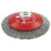 Jet 554115 BC4514T 4-12 x 58-11NC Conical (Bevel) Crimped Wire Brush Jet 554115 BC4514T 4-1/2" x 5/8-11NC Conical (Bevel) Crimped Wire Brush
