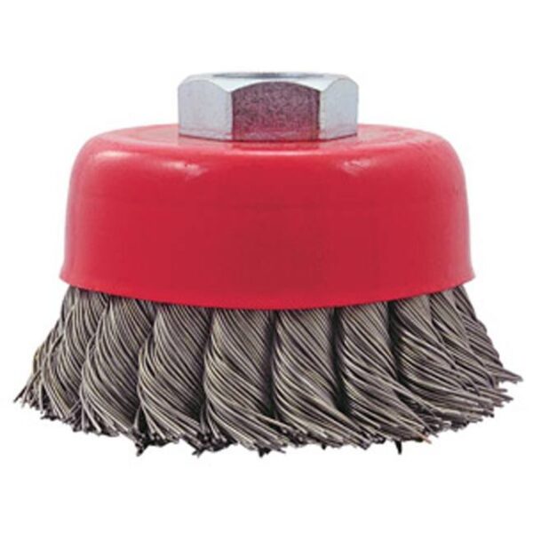 Jet 554203 3 x 5/8-11NC Knot Twisted Cup Brush Jet 554203 3 x 5/8-11NC Knot Twisted Cup Brush