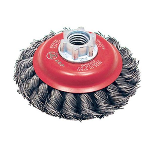 Jet 554305 4 x 5/8-11 NC Knot Twisted Conical Brush Jet 554305 4 x 5/8-11 NC Knot Twisted Conical Brush