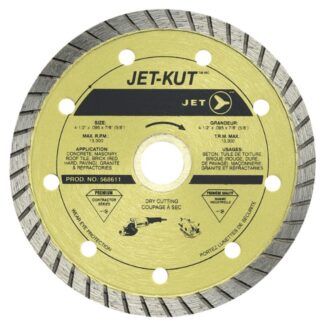 Jet 568611 4-1/2 x .095 x 7/8 (5/8) PREMIUM Turbo Diamond Blade