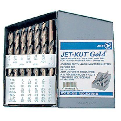 Jet 570142 29 PC JET-KUT GOLD Drill Bit Set - Super Premium