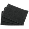 Jet 599002 A80 Medium Abrasive Hand Pads 6" x 9"