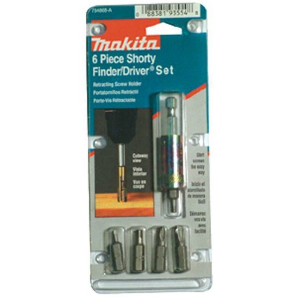 Makita 784868-A Shorty Finder-Driver Set Makita 784868-A Shorty Finder-Driver Set