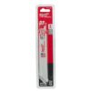 Milwaukee 48-00-5182 6" 14TPI Thin Kerf Bi-Metal SAWZALL Blade for Metal Cutting 5-Pack