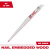 Milwaukee 48-01-6036 9″ 5TPI Bi-Metal Thin Kerf SAWZALL Blade for Wood Cutting 50-Pack