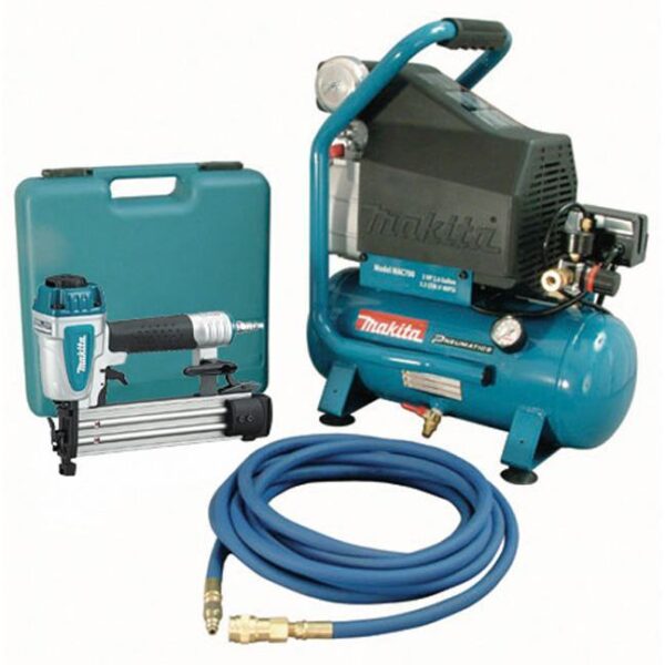 Makita MAC700-KIT3 2.0HP Air Compressor & Brad Nailer Kit