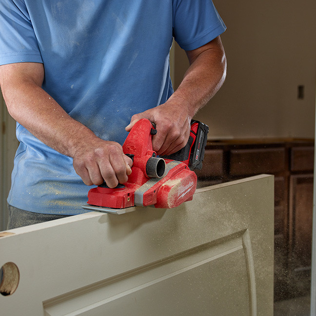 Milwaukee 2623-20 M18 Cordless Planer Bevel/Edge Attachment For Sale