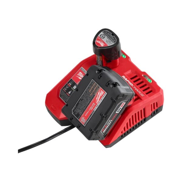 Milwaukee 48-59-1808 M18 & M12 Rapid Charger In Use 1