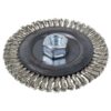 Jet 553441 4 x 14 x 58-11 NC Stainless Stringer Bead Brush Jet 553441 4" x 1/4" x 5/8-11" NC Stainless Stringer Bead Brush