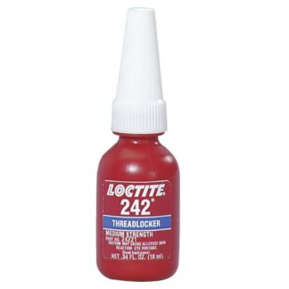 Loctite 24221 242 THREADLOCKER Medium Strength Metal Adhesive 10ml Bottle - Blue