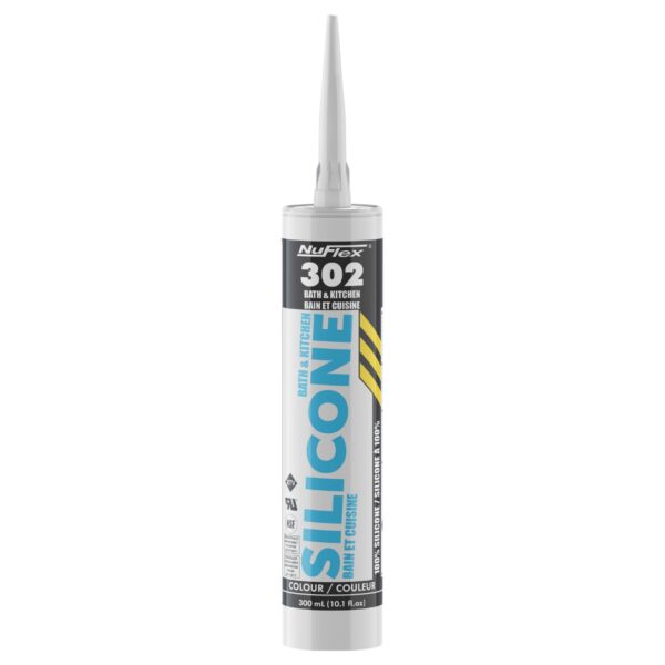 Nuco 30240 NuFlex Clear Bath & Kitchen Silicone