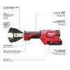 Milwaukee 2672-21 M18 FORCE LOGIC Cable Cutter Kit