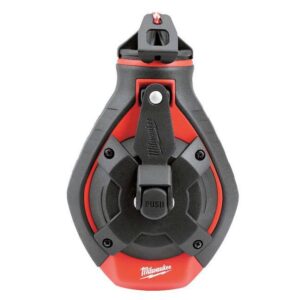 Milwaukee 48-22-3986 100ft Bold Line Chalk Reel Kit Red Chalk