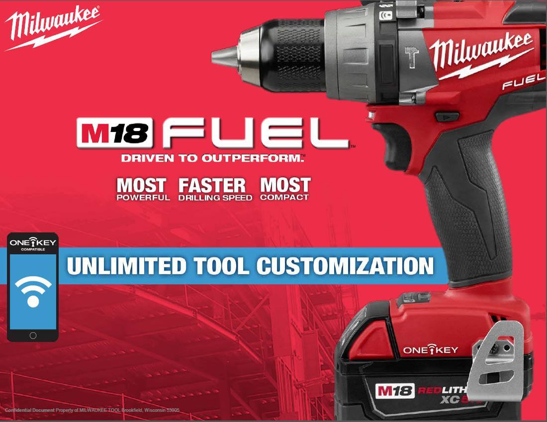 Milwaukee ONEKey Drill/Drivers BC Fasteners & Tools