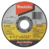 Makita A-96431-25 4-1/2" Ultra-Thin Kerf Cut Off Wheels - 25 Pack