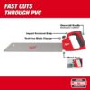 Milwaukee 48-22-0218 18" PVC ABS Saw