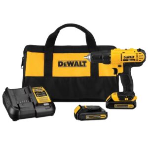 DeWalt DCD771C2 20V MAX 1/2" Drive Compact Drill/Driver Kit