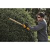 DeWalt DCHT820P1 20V MAX Hedge Trimmer Kit In Use 2