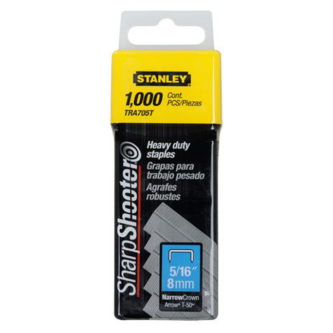 Stanley TRA705-5  Sharpshooter Heavy Staples 5/16" FREE SHIPPING
