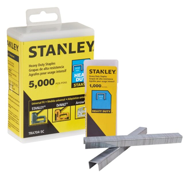 Stanley TRA Series G-Style Staples 24 Gauge Narrow Crown