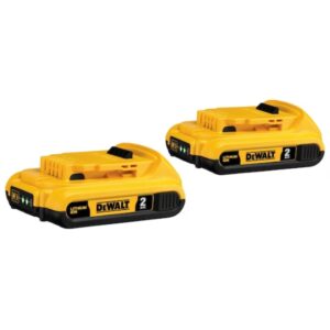 DeWalt DCB203-2 20V MAX XR 2.0AH Battery Pack 2-Pack