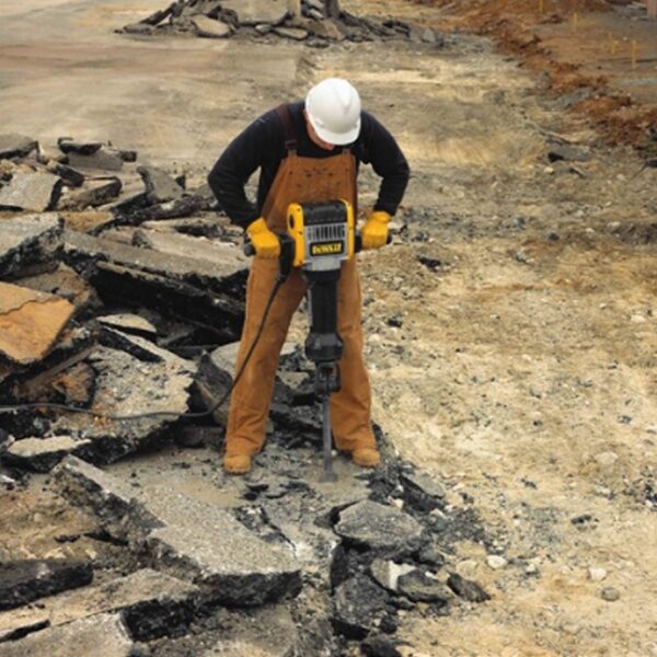 DeWalt D25980K Pavement Breaker with Hammer Truck and Steel 4