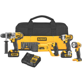 DeWalt DCK492L2 20V MAX Premium 4-Tool Combo Kit