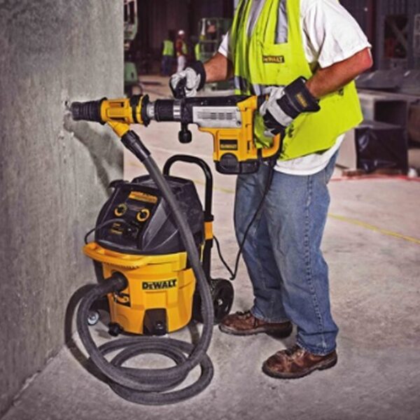 DeWalt DWH053K Large Hammer Dust Extraction - Chiseling 3