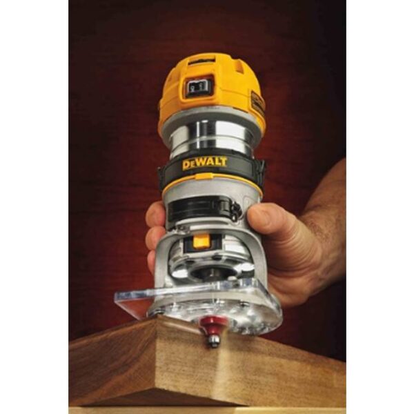 DeWalt DWP611 Max Torque Variable Speed Compact Router with LED's 6