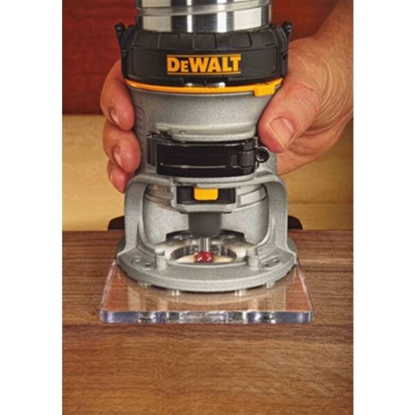 DeWalt DWP611 Max Torque Variable Speed Compact Router with LED's 7