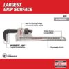 Milwaukee 48-22-7212 12” Aluminum Pipe Wrench