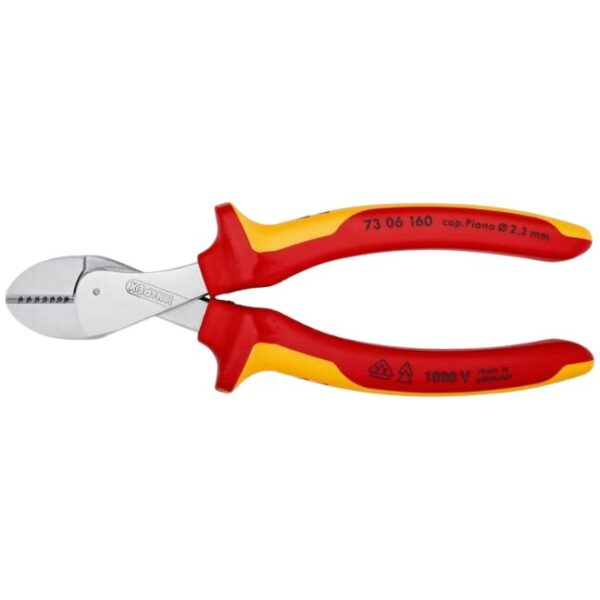 Knipex 7306160 6-1/4" (160 mm) X-CUT Compact Diagonal Cutter