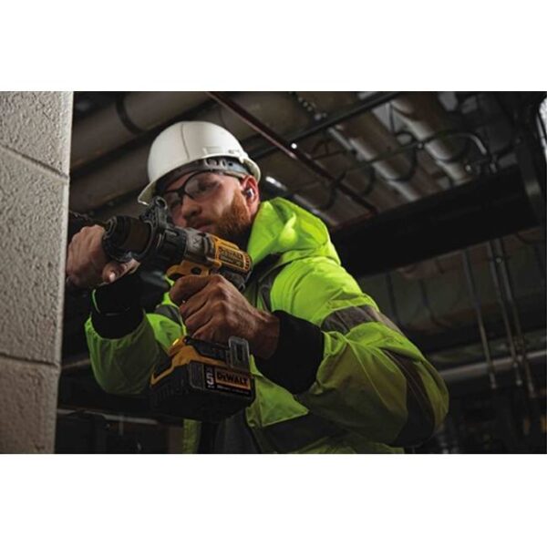 DeWalt DCD996P2 20V Max XR Brushless 3-Speed Hammer Drill Kit In Use 1